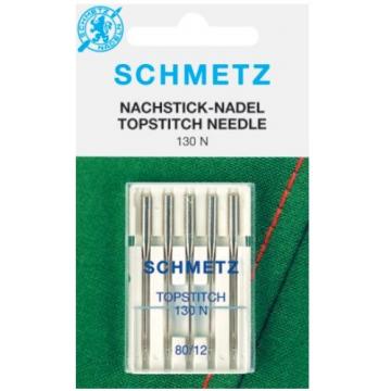 Игла SCHMETZ 130 N № 80(2), 90(2),100(1) (5шт/уп)