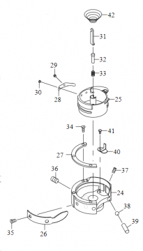 Juki Челнок 401-26399 original