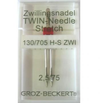 Игла Groz-beckert 130/705H-S ZWI 2.5 № 75 (1 шт/уп)
