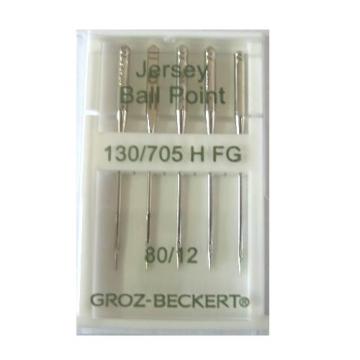 Игла Groz-beckert 130/705H FG № 80 (5 шт/уп)